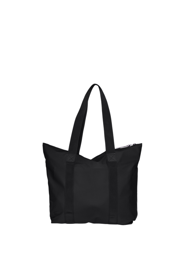 Rains Backpacks Black Rains Tote Bag Rush