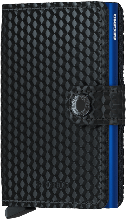 Secrid Wallet Black-Blue Secrid Miniwallet Cubic