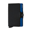 Secrid Wallet Black Blue Secrid Twinwallet Cubic Black Blue