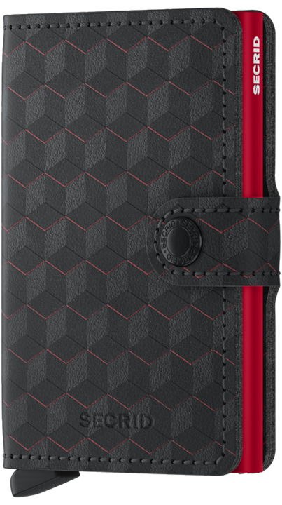 Secrid Wallet Black Red Secrid Miniwallet Optical