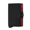 Secrid Wallet Black Red Secrid Twinwallet Cubic Black Blue