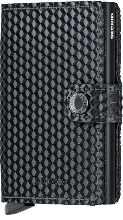 Secrid Wallet Black Secrid Miniwallet Cubic