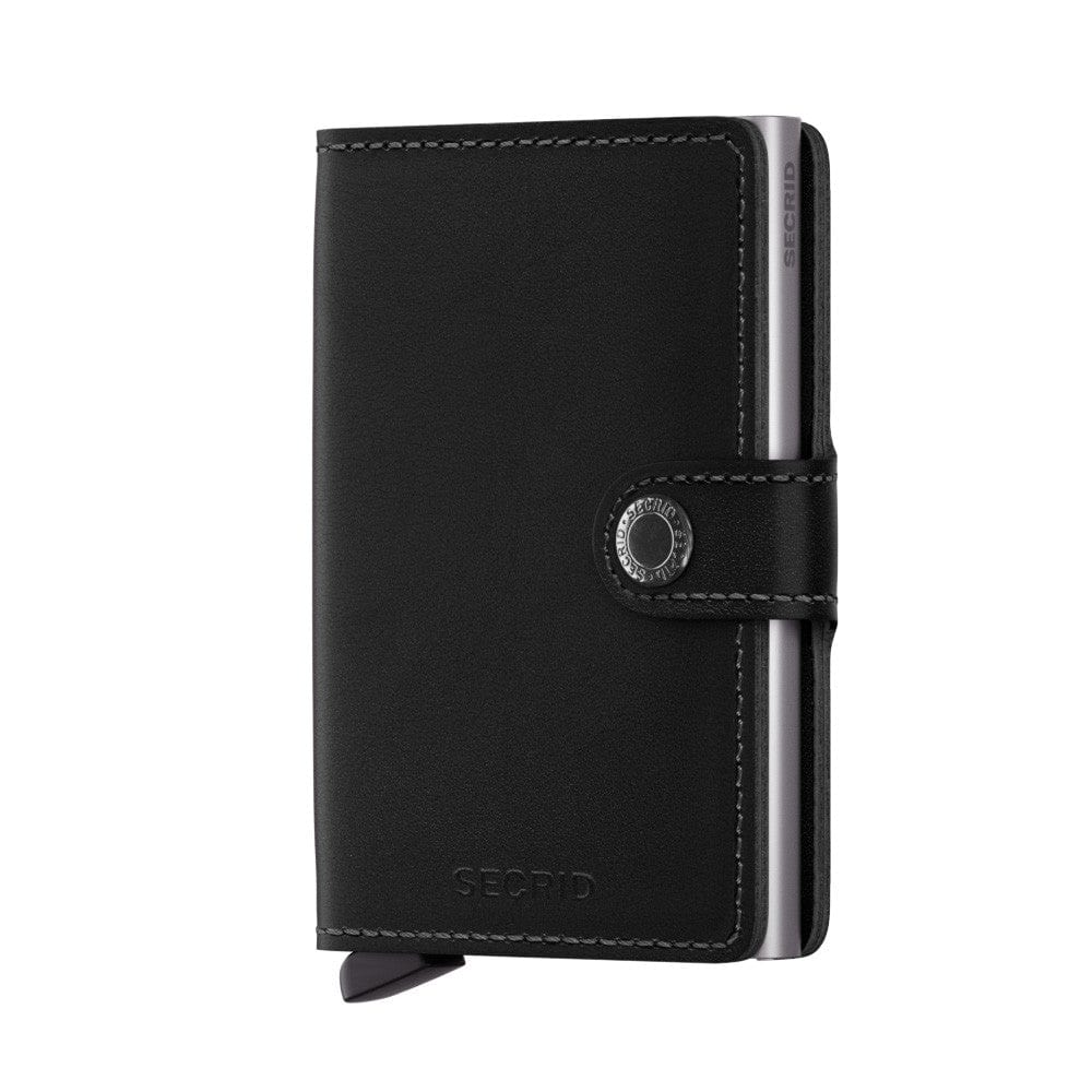 Secrid Wallet Black Secrid Miniwallet Original Leather