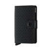 Secrid Wallet Black Secrid Miniwallet Perforated