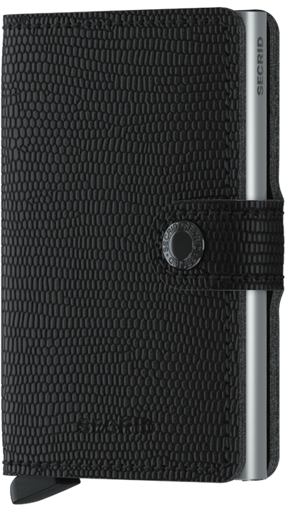 Secrid Wallet Black Secrid Miniwallet Rango Leather