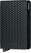 Secrid Wallet Black Secrid Slimwallet Cubic Black