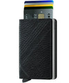 Secrid Wallet Black Secrid Slimwallet Stitch Linea