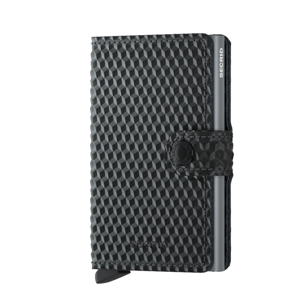Secrid Wallet Black Titanium Secrid Miniwallet Cubic