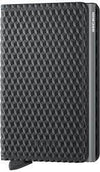 Secrid Wallet Black Titanium Secrid Slimwallet Cubic Black
