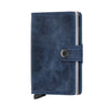 Secrid Wallet Blue Secrid Miniwallet Vintage Leather