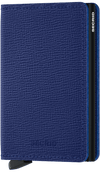 Secrid Wallet Blue Secrid Slimwallet Crisple Leather
