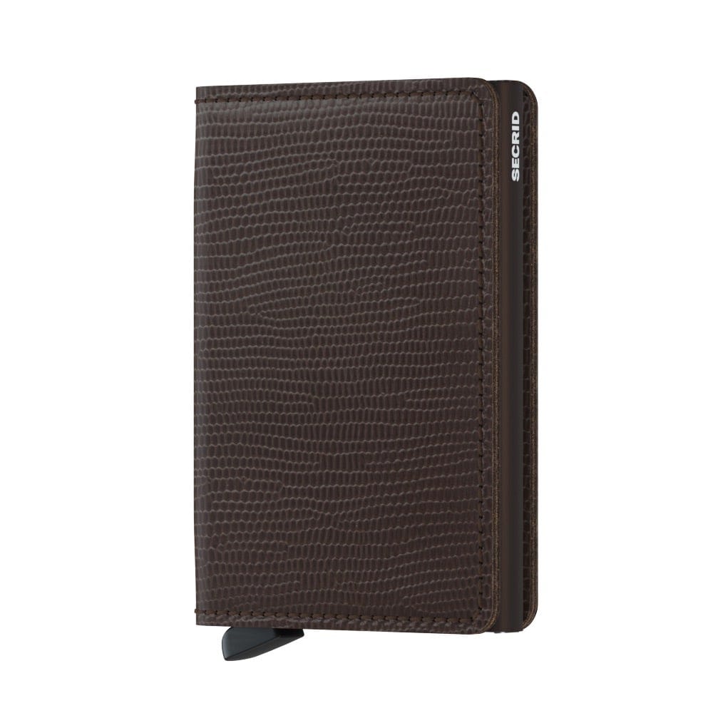 Secrid Wallet Brown Brown Secrid Slimwallet Rango Leather