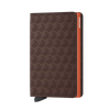 Secrid Wallet Brown Orange Secrid Slimwallet Optical