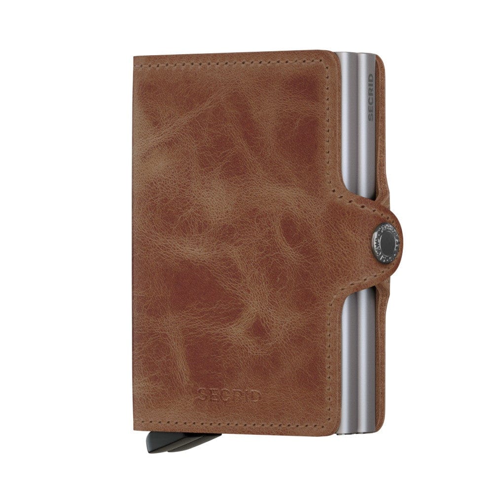 Secrid Wallet Brown Secrid Twin Wallet Vintage Leather