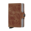 Secrid Wallet Brown Secrid Twin Wallet Vintage Leather