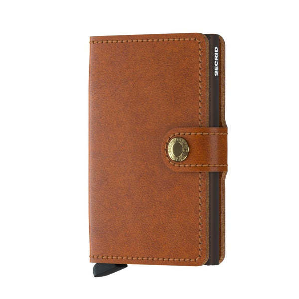 Secrid Wallet Cognac Brown Secrid Miniwallet Original Leather