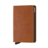 Secrid Wallet Cognac Brown Secrid Slimwallet Original Leather