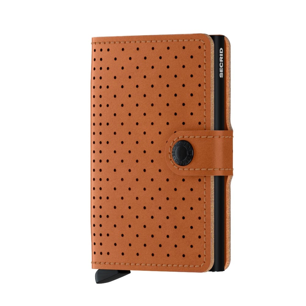 Secrid Wallet Cognac Secrid Miniwallet Perforated