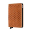 Secrid Wallet Cognac Secrid Slimwallet Perforated