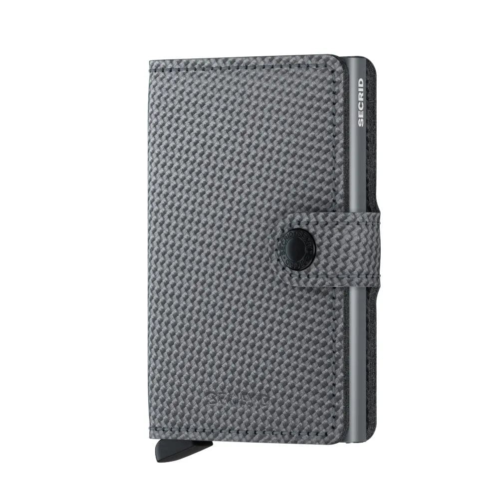 Secrid Wallet Cool Grey Secrid Miniwallet Carbon