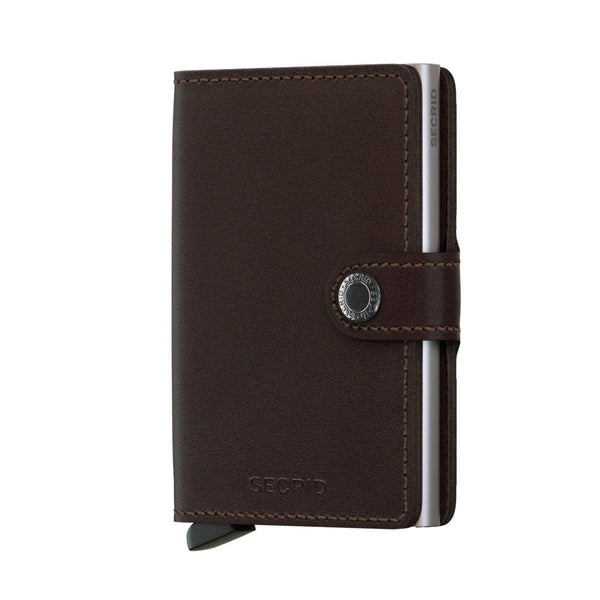 Secrid Wallet Dark Brown Secrid Miniwallet Original Leather