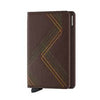 Secrid Wallet Espresso Secrid Slimwallet Stitch Linea