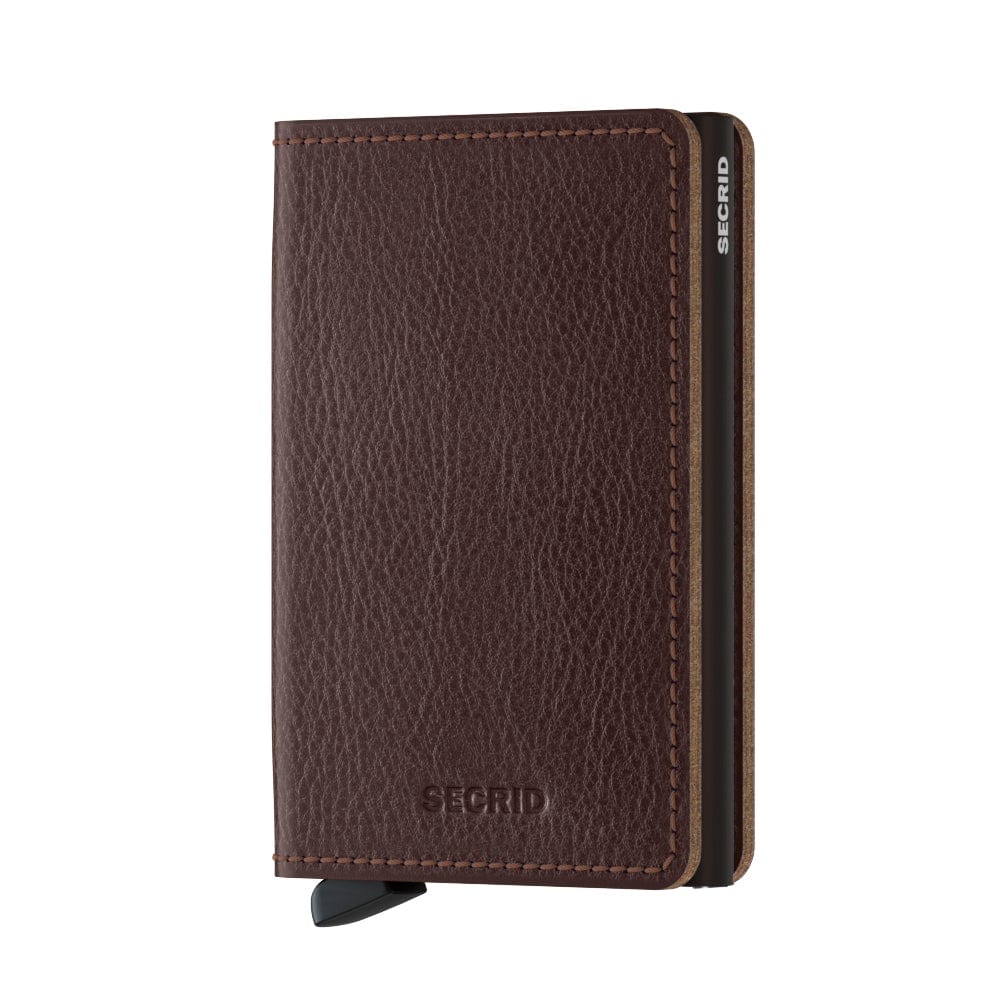 Secrid Wallet Espresso Secrid Slimwallet Veg Leather