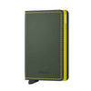 Secrid Wallet Green Lime Secrid Slimwallet Matte Leather