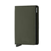 Secrid Wallet Green Secrid Slimwallet Matte Leather