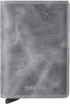 Secrid Wallet Grey-Black Secrid Twin Wallet Vintage Leather