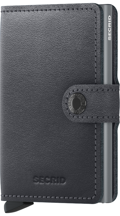 Secrid Wallet Grey Secrid Miniwallet Original Leather