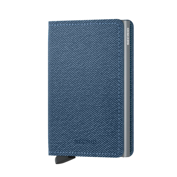 Secrid Wallet Jeans Blue Secrid Slimwallet Twist Grey