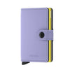 Secrid Wallet Lilac Lime Secrid Miniwallet Matte Leather