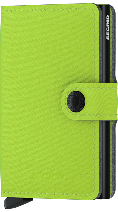 Secrid Wallet Lime Secrid Miniwallet Yard