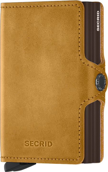 Secrid Wallet Ochre Secrid Twin Wallet Vintage Leather