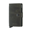 Secrid Wallet Olive Black Secrid Miniwallet Vintage Leather