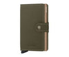 Secrid Wallet Olive Secrid Miniwallet Saffiano
