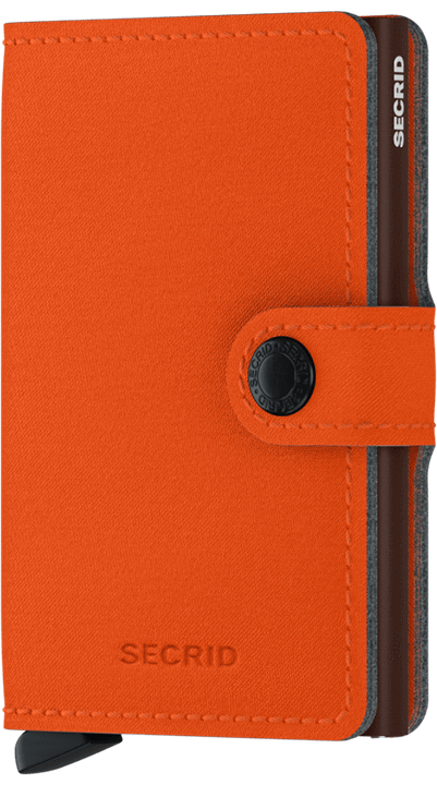 Secrid Wallet Orange Secrid Miniwallet Yard