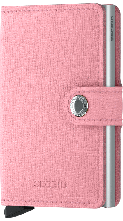Secrid Wallet Pink Secrid Miniwallet Crisple Leather