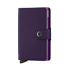 Secrid Wallet Purple Secrid Miniwallet Matte Leather