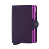 Secrid Wallet Purple Secrid Twin Wallet Matte Leather