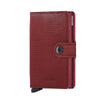 Secrid Wallet Red Bordeaux Secrid Miniwallet Rango Leather