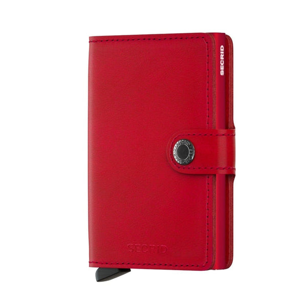 Secrid Wallet Red Red Secrid Miniwallet Original Leather