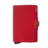 Secrid Wallet Red Red Secrid Twin Wallet Original Leather