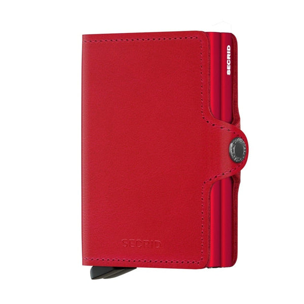 Secrid Wallet Red Red Secrid Twin Wallet Original Leather