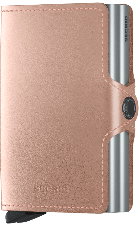 Secrid Wallet Rose Secrid Twinwallet Metallic Leather