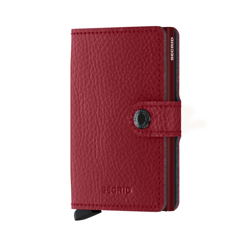 Secrid Wallet Rosso Secrid Miniwallet Vegetable Tanned Leather