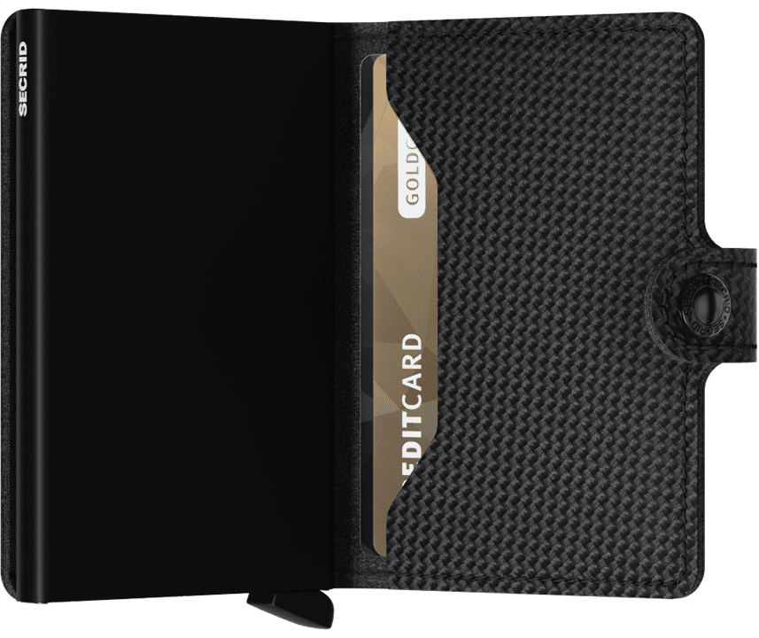 Secrid Wallet Secrid Miniwallet Carbon