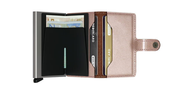Secrid Wallet Secrid Miniwallet Metallic Leather