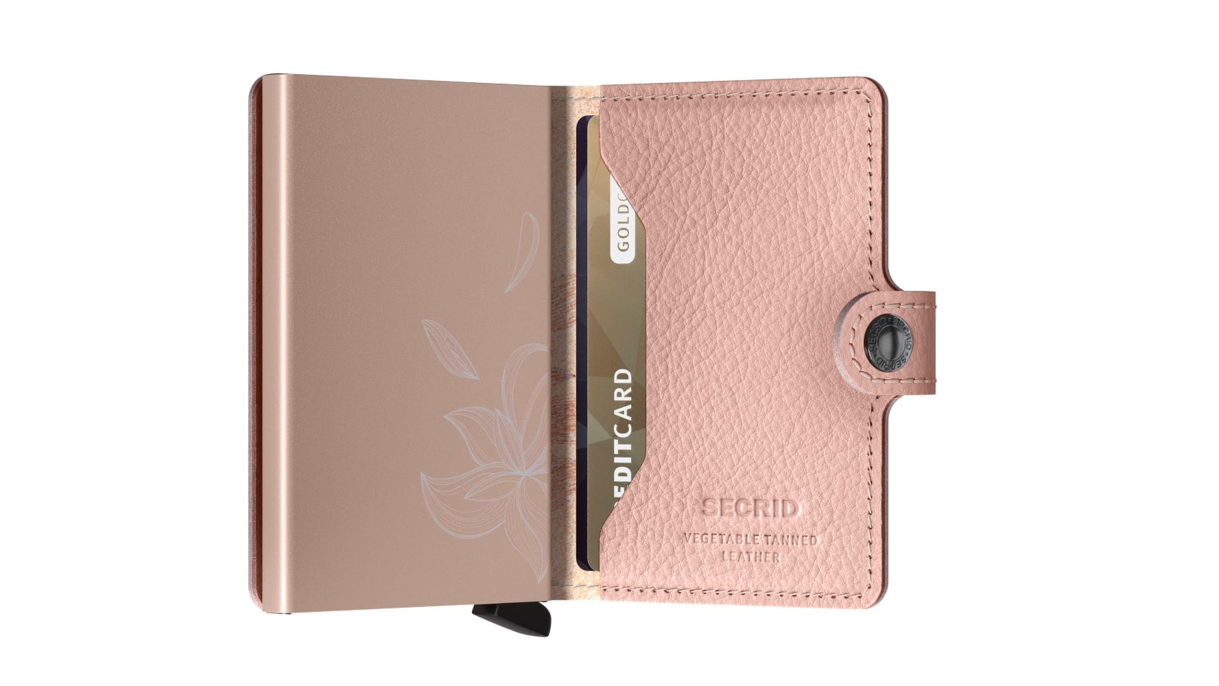 Secrid Wallet Secrid Miniwallet Stitch Magnolia